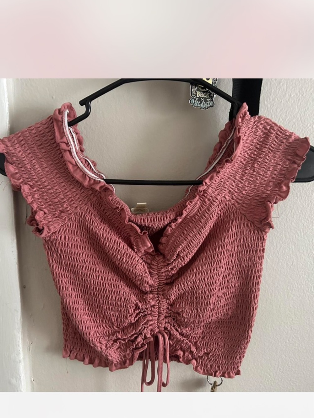 Cropped shirt